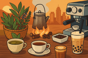 Traditional and Modern Drinks in Australia: From Campfire Tea to Specialty Coffee