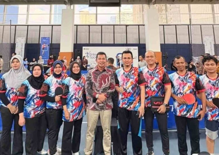 Kompak dan Bersemangat, Tim Tenis BRI Region 6/Jakarta 1 Cerminkan Work Life Balance BRILiaN