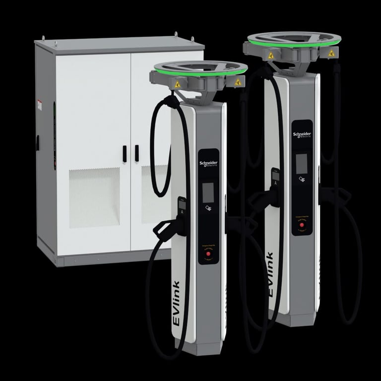 Schneider Electric launches EVlink Pro DC 720: High-Power EV charging for all road users