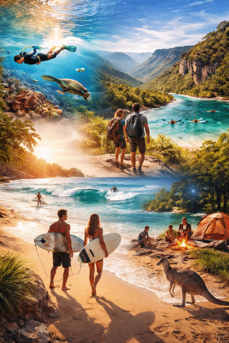 Enjoying Outdoor Activities in Australia: From Surfing to Hiking