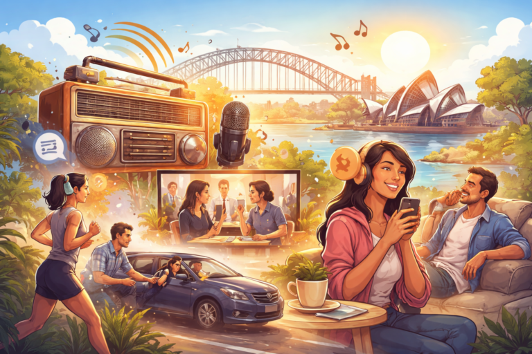 Radio and Podcasts in Australia: Entertainment Media That Continue to Grow
