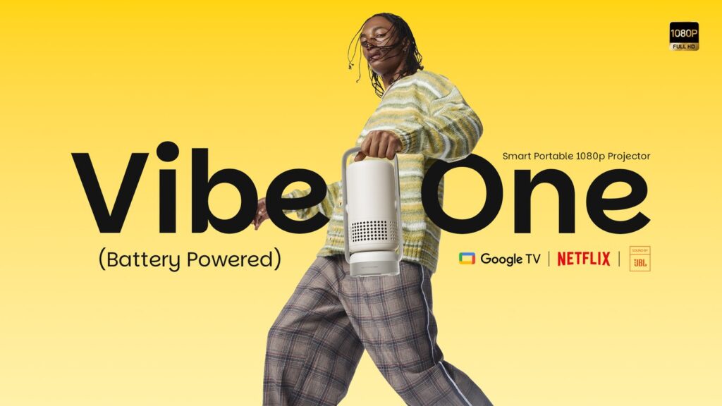 XGIMI Launches Vibe One, the Portable Projector That Actually Fits Your Life.