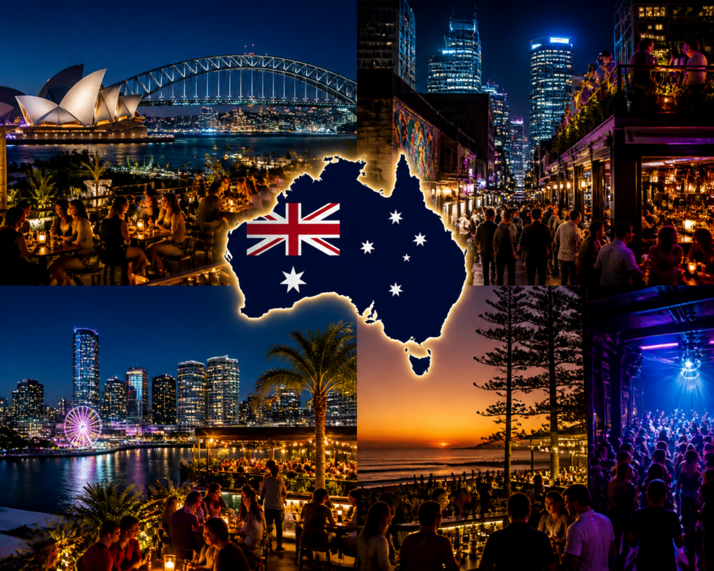 Discovering the Nightlife in Australia’s Major Cities: Clubs, Bars, and Entertainment